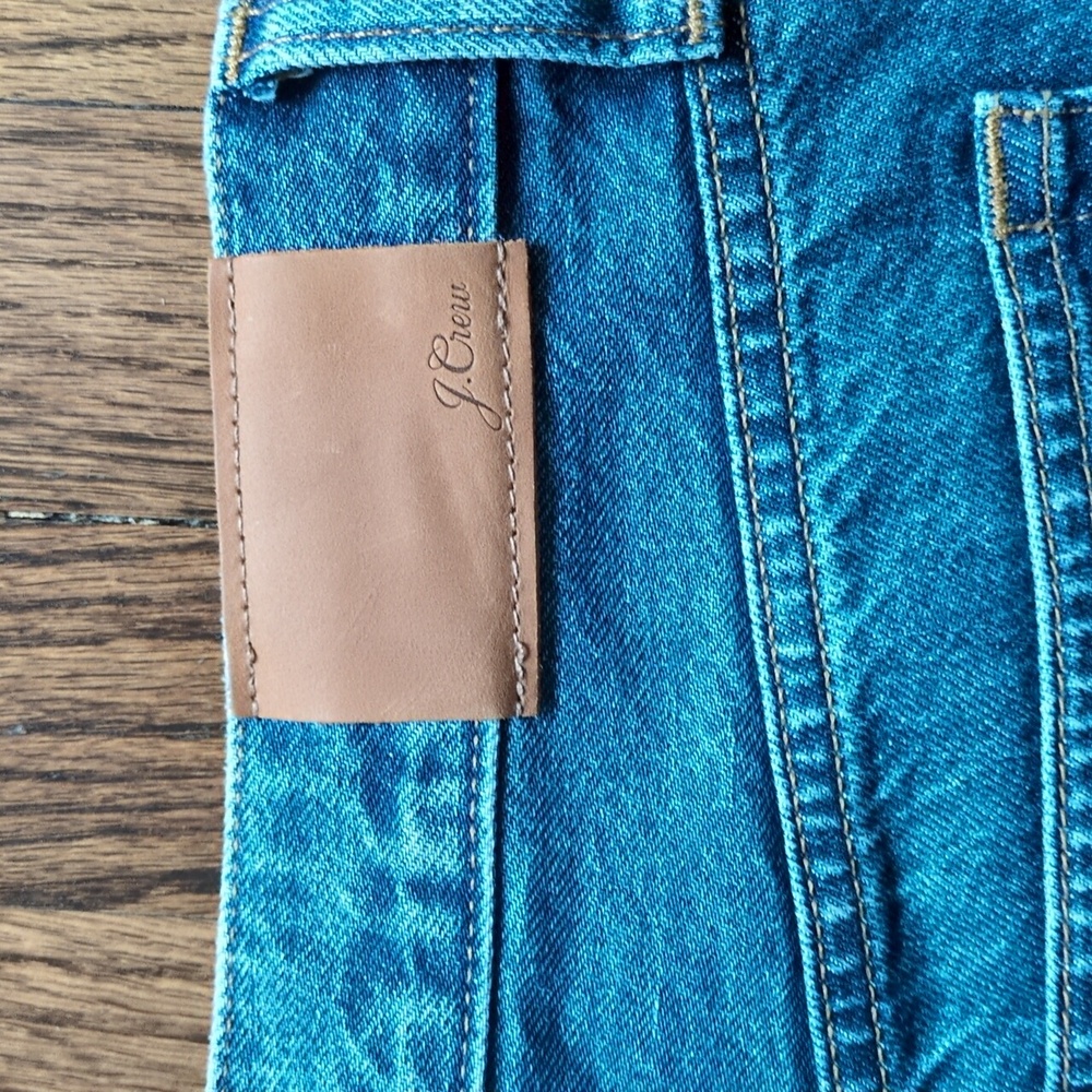 J. Crew Slouchy Boyfriend Blue Denim Jeans Size 26 - Picture 4 of 7